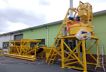 HZS25混凝土搅拌站(图5) 上海立轴25混凝土搅拌站